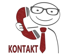 kontakt person caricatur